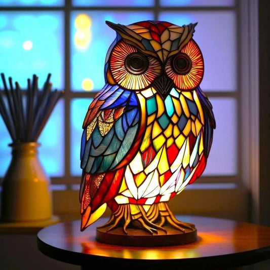 Magic Owl / Unicorn Resin Lamp – 3D LED Night Light