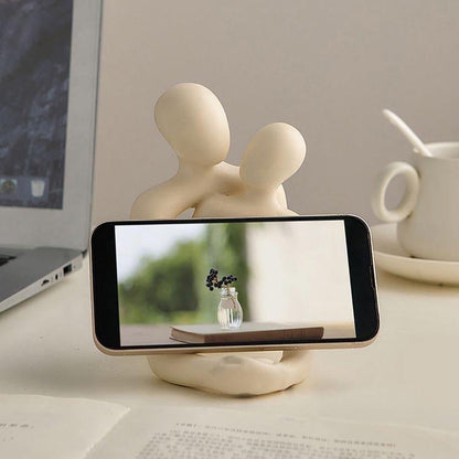 Couple Resin Statue – Modern Romantic Home Decor